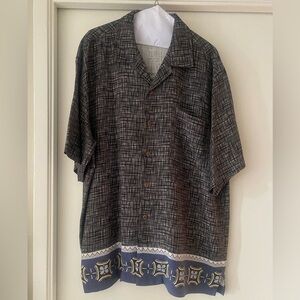 Vintage Tommy Bahama mens shirt Hawaiian Aloha Martini drink shirt size Large